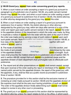 NY Criminal Procedure Law 2026 iPad image 4