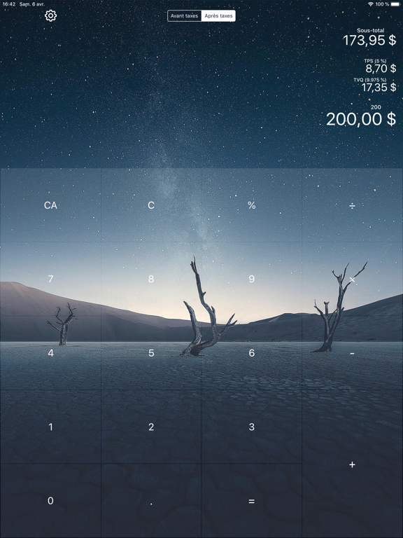 Screenshot #5 pour HyperTax - Taxes Québec Canada