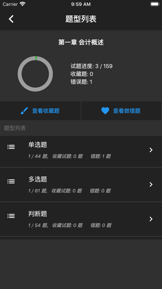 #6. 初级会计题集 (iOS) 来自: li xiaofeng