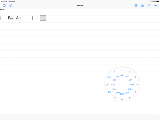 Screenshot #5 pour My Chord Book