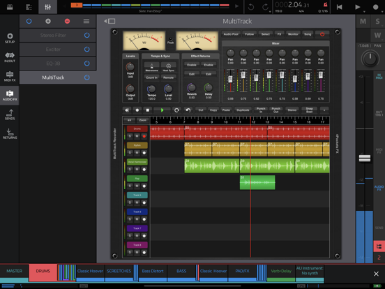 MultiTrack Recorder Plugin iPad app afbeelding 4