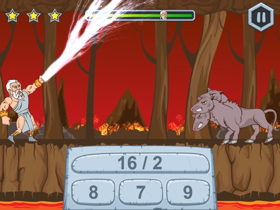 Screenshot #4 pour Jeux de Math: Zeus vs Monsters