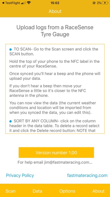 RaceSense Tyre Gauge screenshot-3