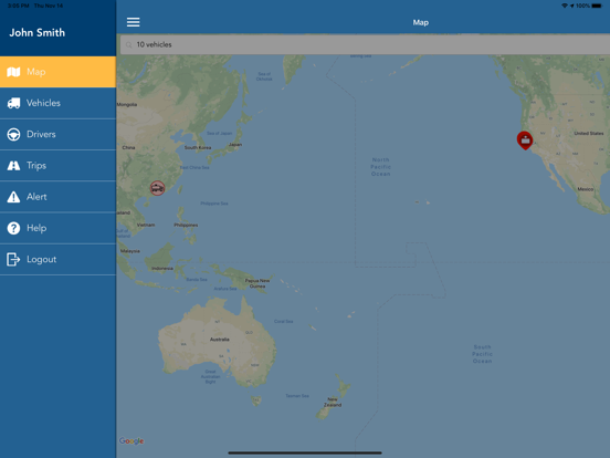 FleetUp FMS iPad screenshot 5 - Business app