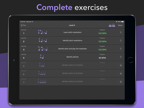 Screenshot #6 pour Absolute－Develop Perfect Pitch
