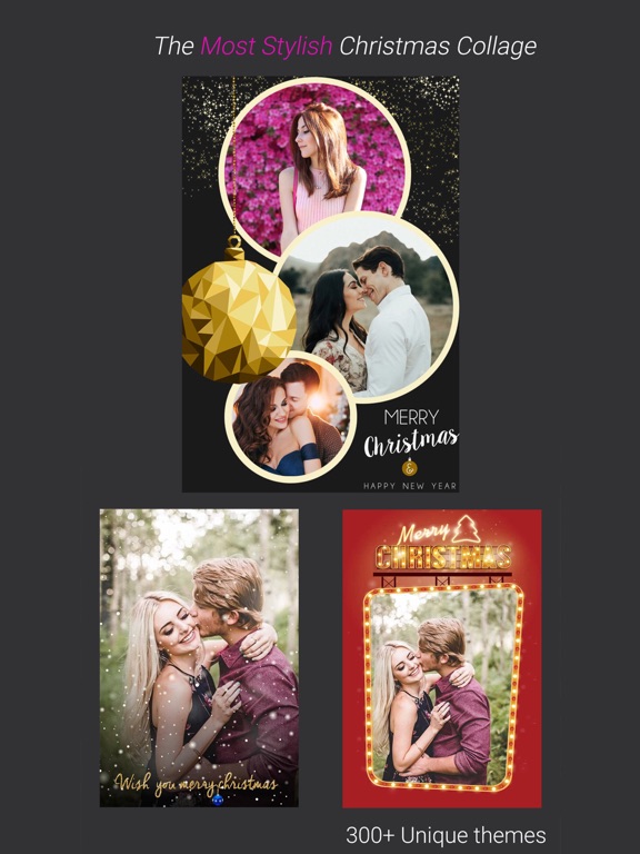 Screenshot #4 pour Christmas - Pic Collage Editor