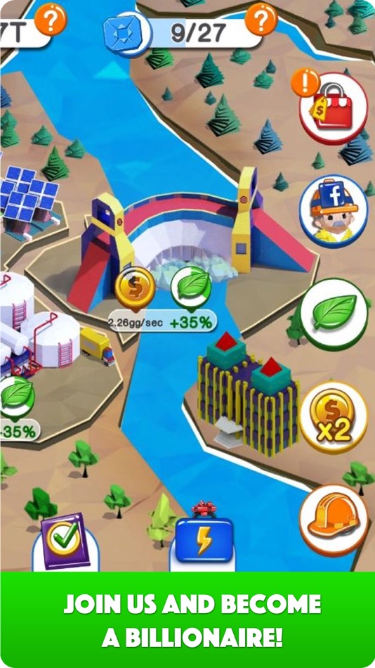 #1. Energy Billionaire (iOS) 由: PAMPAM, TOV