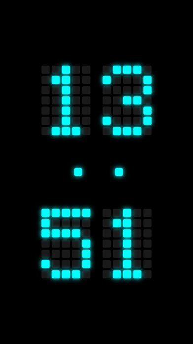 デジタルLED時計 のスクリーンショット