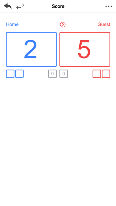 Volleyball Score Simple Screenshot