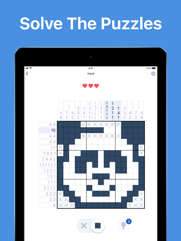 iPad Image of Nonogram.com - Griddlers Game