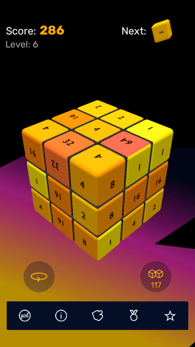 Screenshot #1 pour Cube 2048
