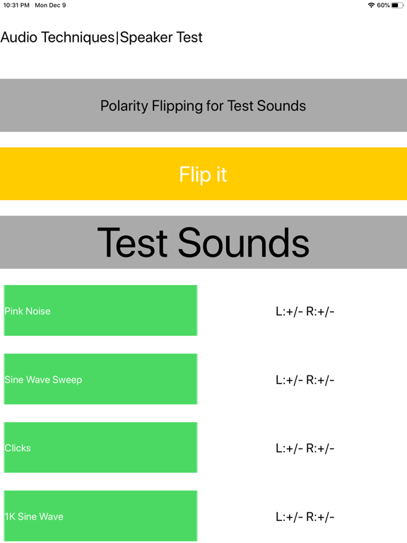 Screenshot #4 pour Audio Techniques|Speaker Test