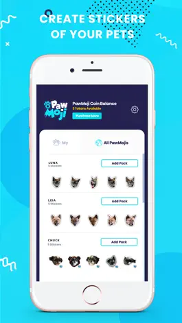 Game screenshot Pet Stickers & Emojis: PawMoji apk