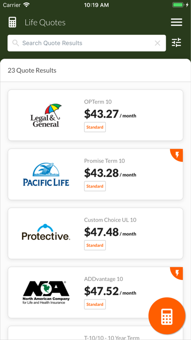Orange County Brokerage Screenshot