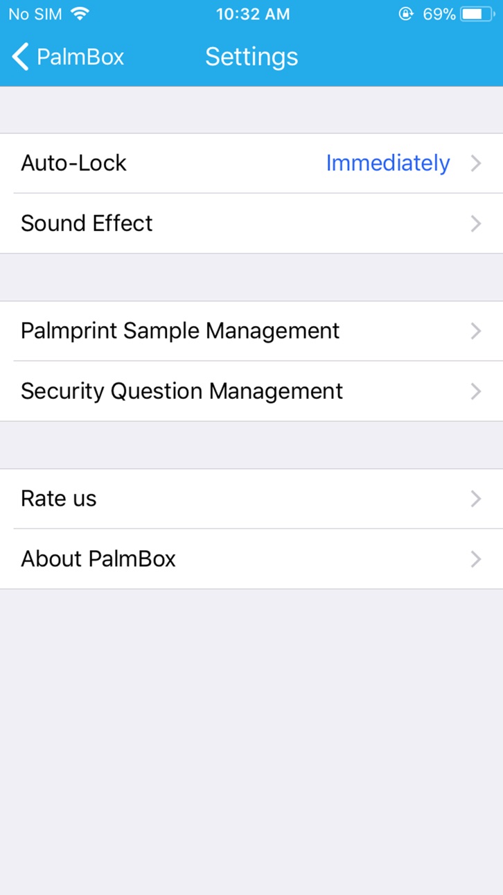 iPhone screenshot