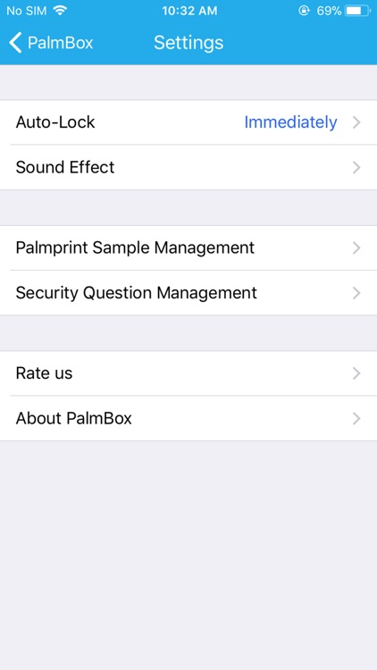 PalmBox - palmprint privacy screenshot-6