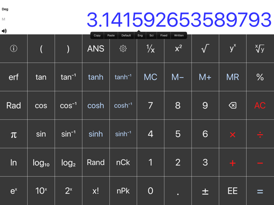 Screenshot #5 pour Scientific Calc