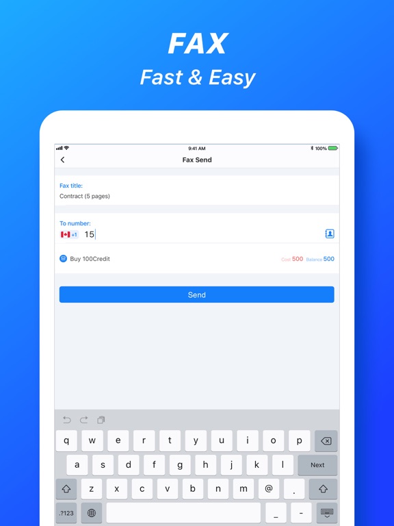 Nova Scanner-Scan PDF Document iPad screenshot 5 - Business app