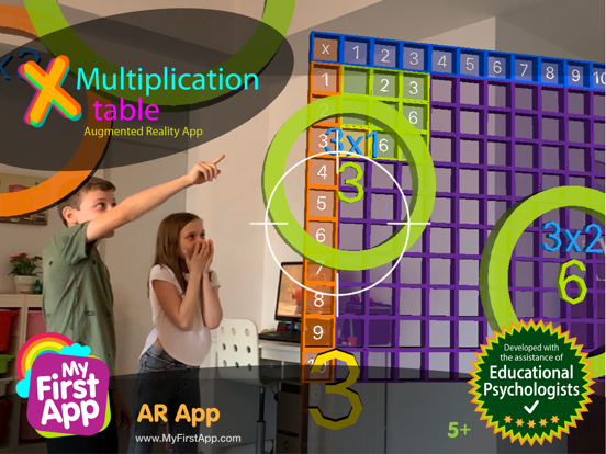 Screenshot #4 pour Multiplication table - AR game