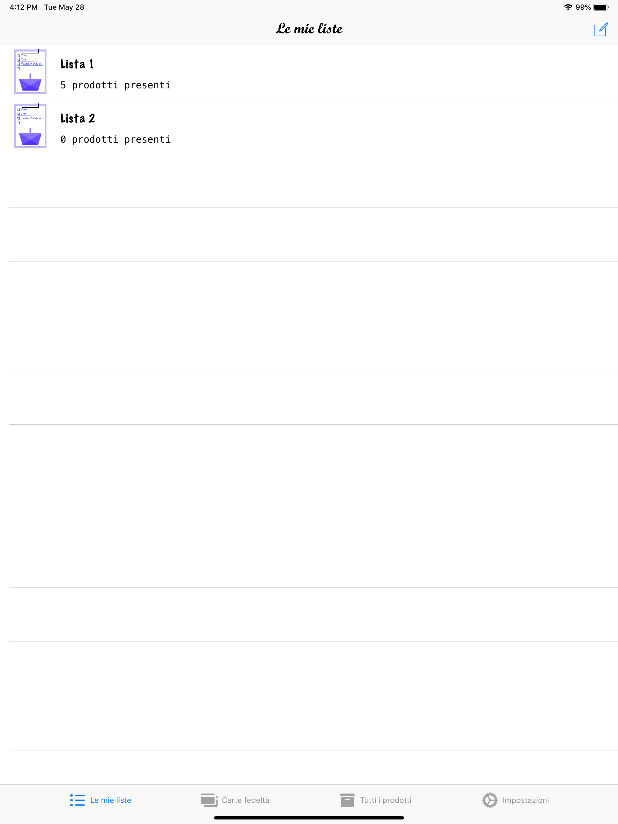 myListaSpesa