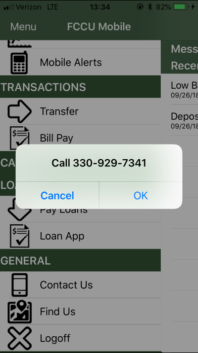 Screenshot #3 pour FCCU Mobile