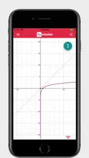symbolab graphing calculator iphone screenshot 2