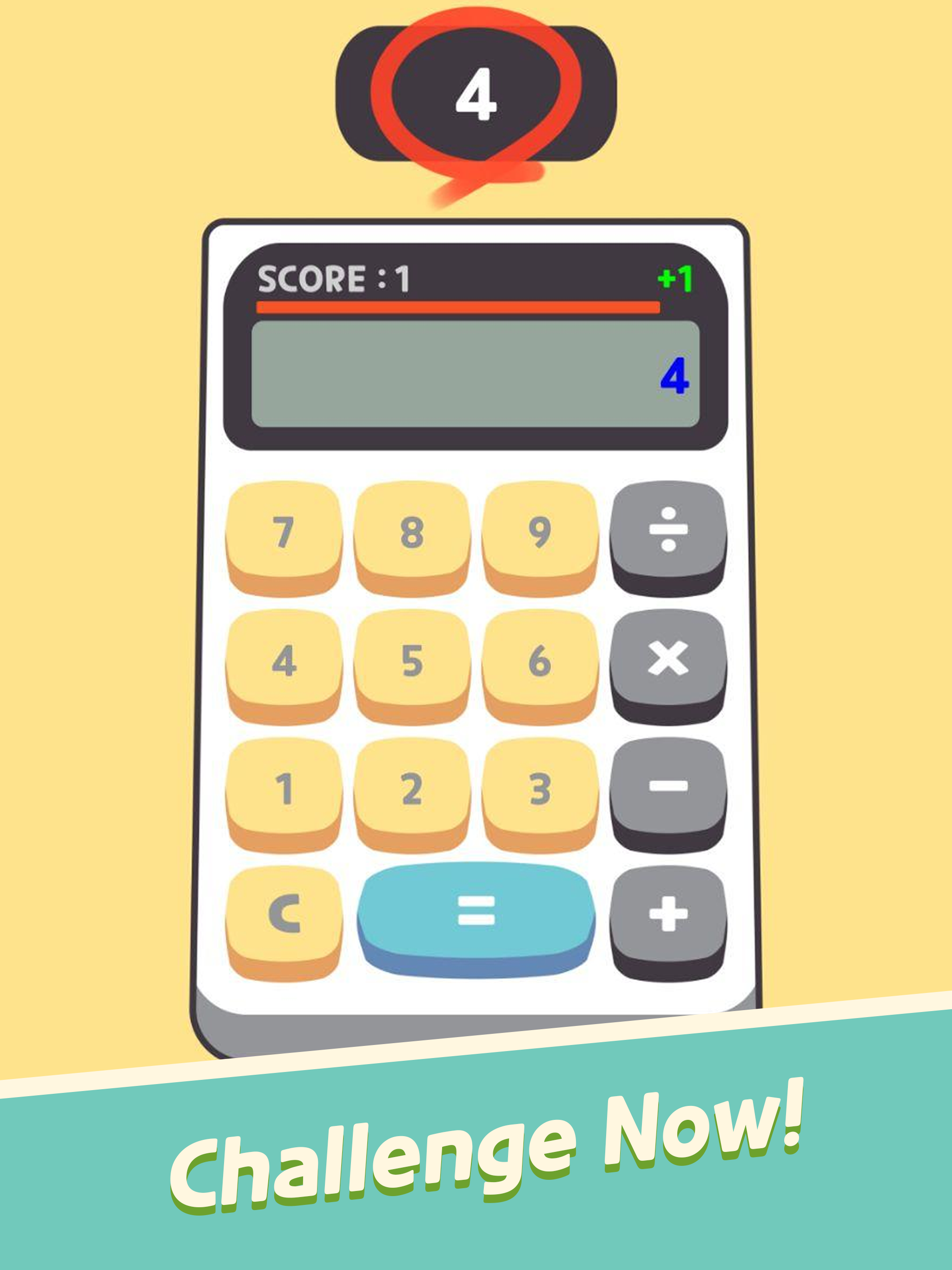 Reverse Calculator Game