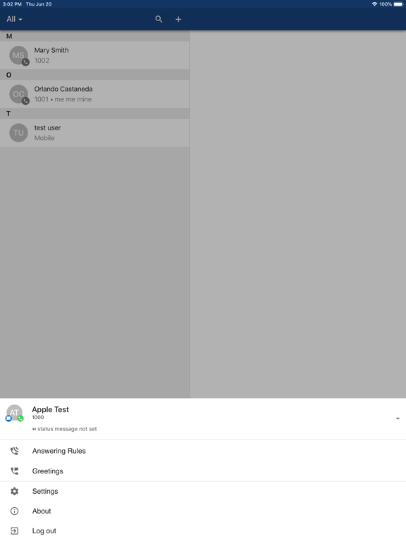 NextLevel Voice iPad screenshot