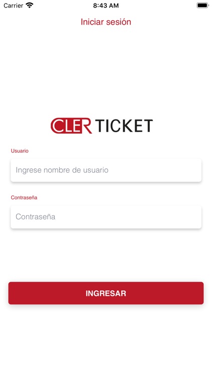 Clerticket App