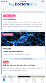 my Doctors.net.uk screenshot