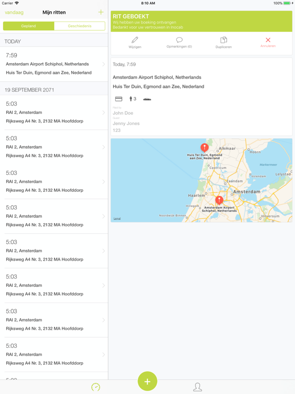 Screenshot #6 pour Inocab Booking