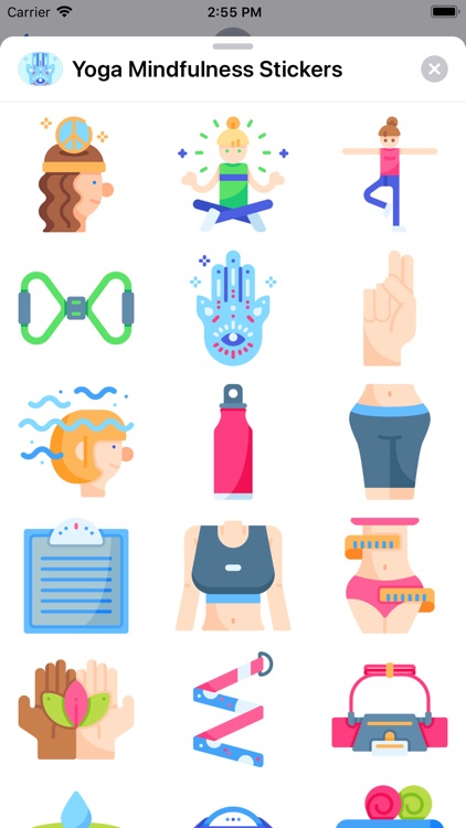 Yoga Mindfulness Stickers