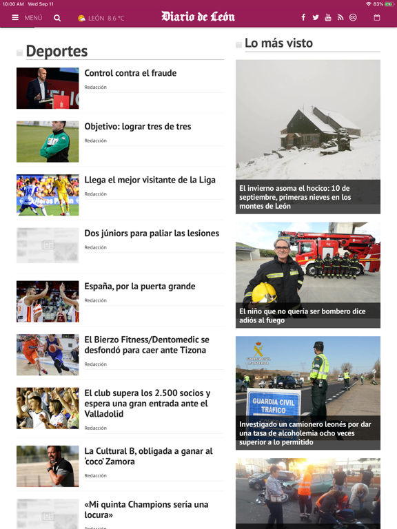 Screenshot #5 pour Diario de León Noticias