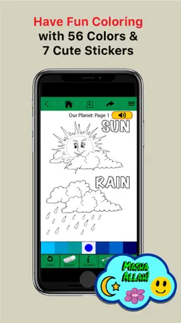 Game screenshot Listen & Color Our Planet hack