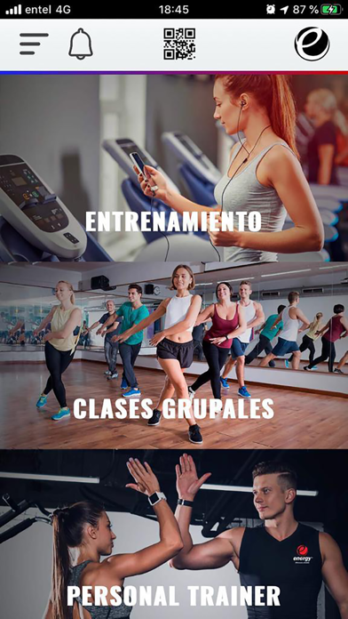 Energy Fitness Screenshot