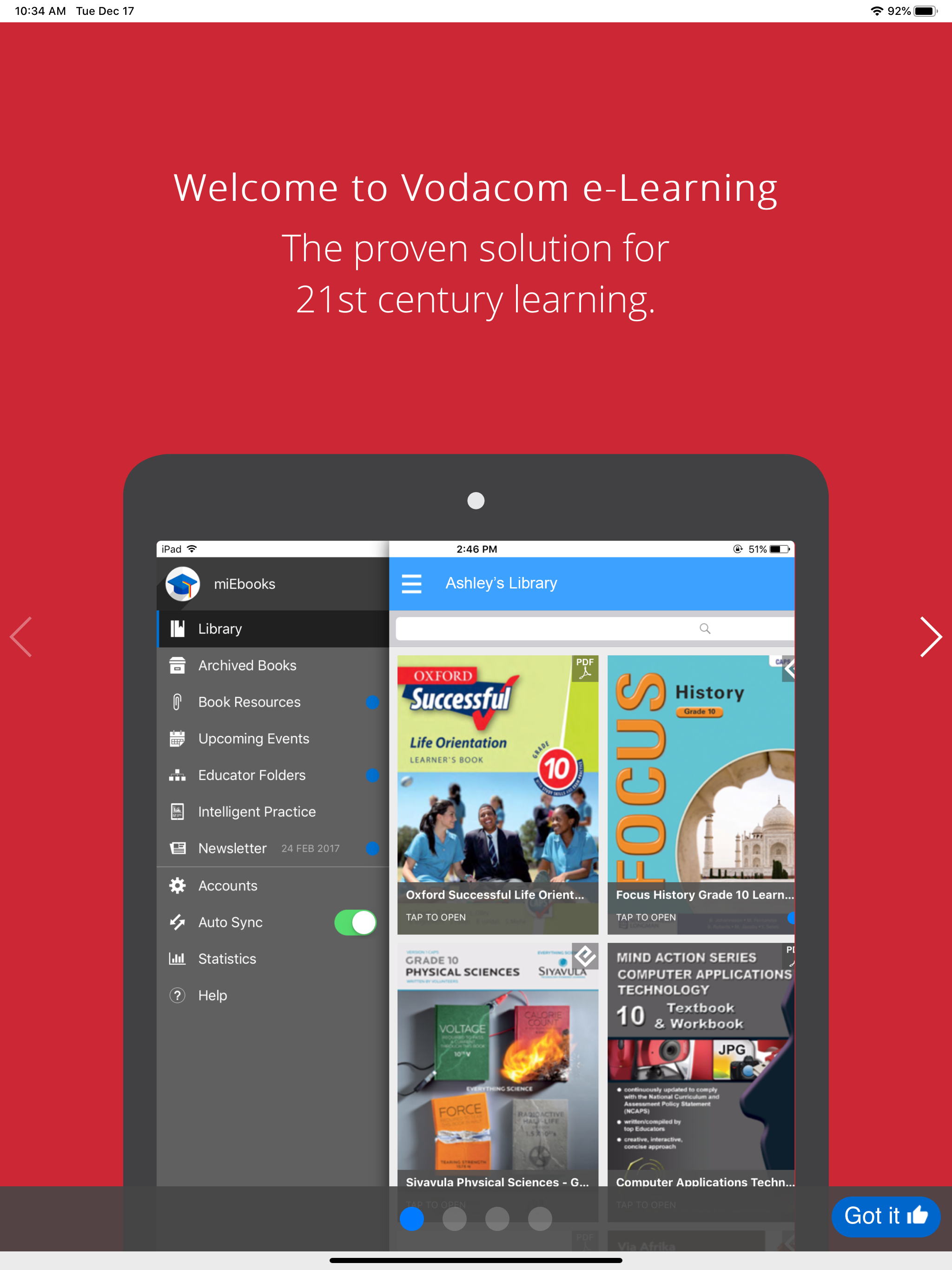 Vodacom e-Learning