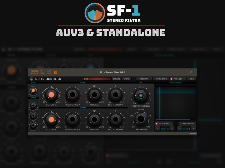SF-1 Stereo Filter screenshot-3