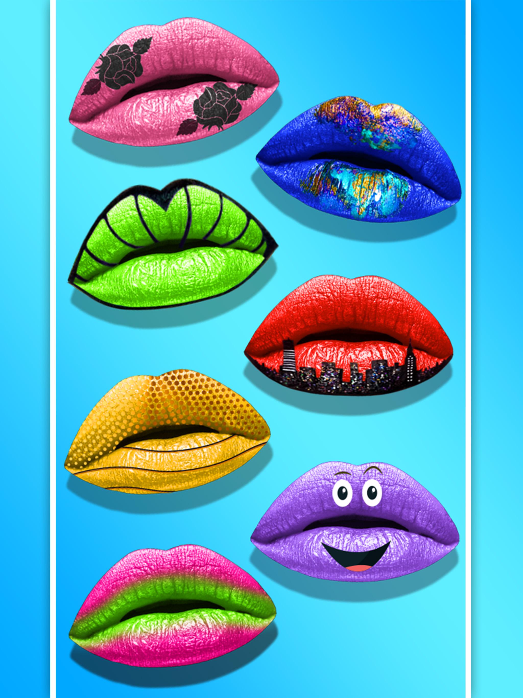 Lips Done! Satisfying Lip Art