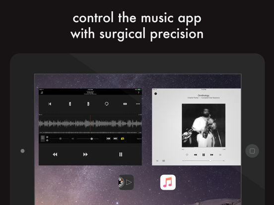 AudioScrub (PLAY Edition) iPad screenshot 1 - Music app
