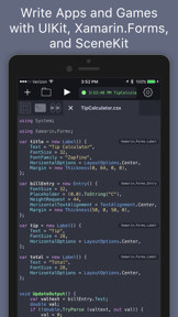 Continuous .NET C# and F# IDE screenshot