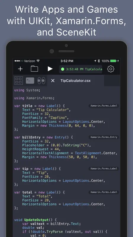 Continuous .NET C# and F# IDE screenshot 5 of 5