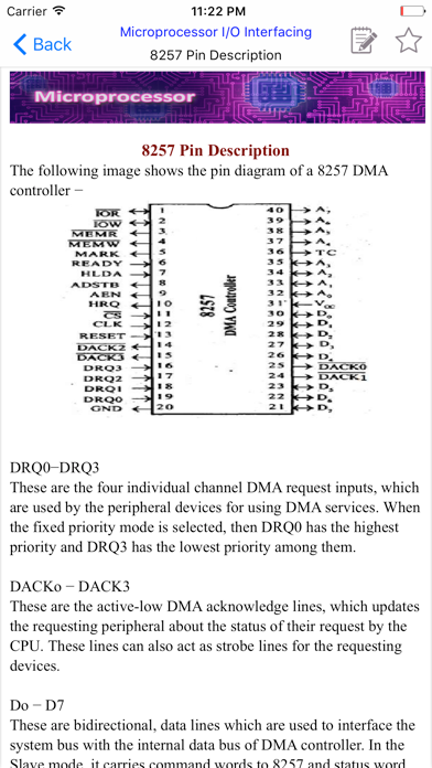 Microprocessor iPhone screenshot