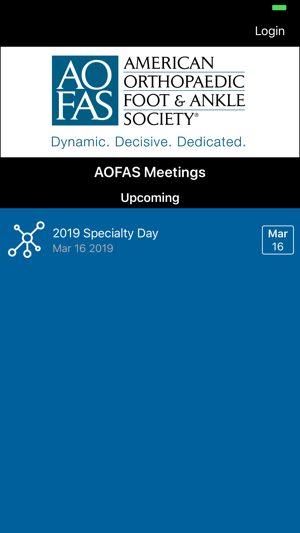 AOFAS Meetings(圖2)-速報App