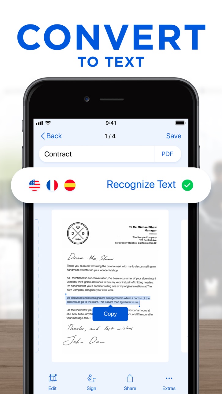 iPhone screenshot