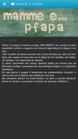 Game screenshot Mamme e PFAPA apk