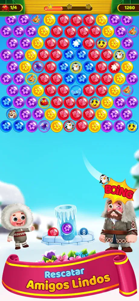 Flower Games - Bubble Shooter