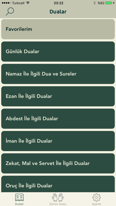 Screenshot #1 pour Günlük Dualar