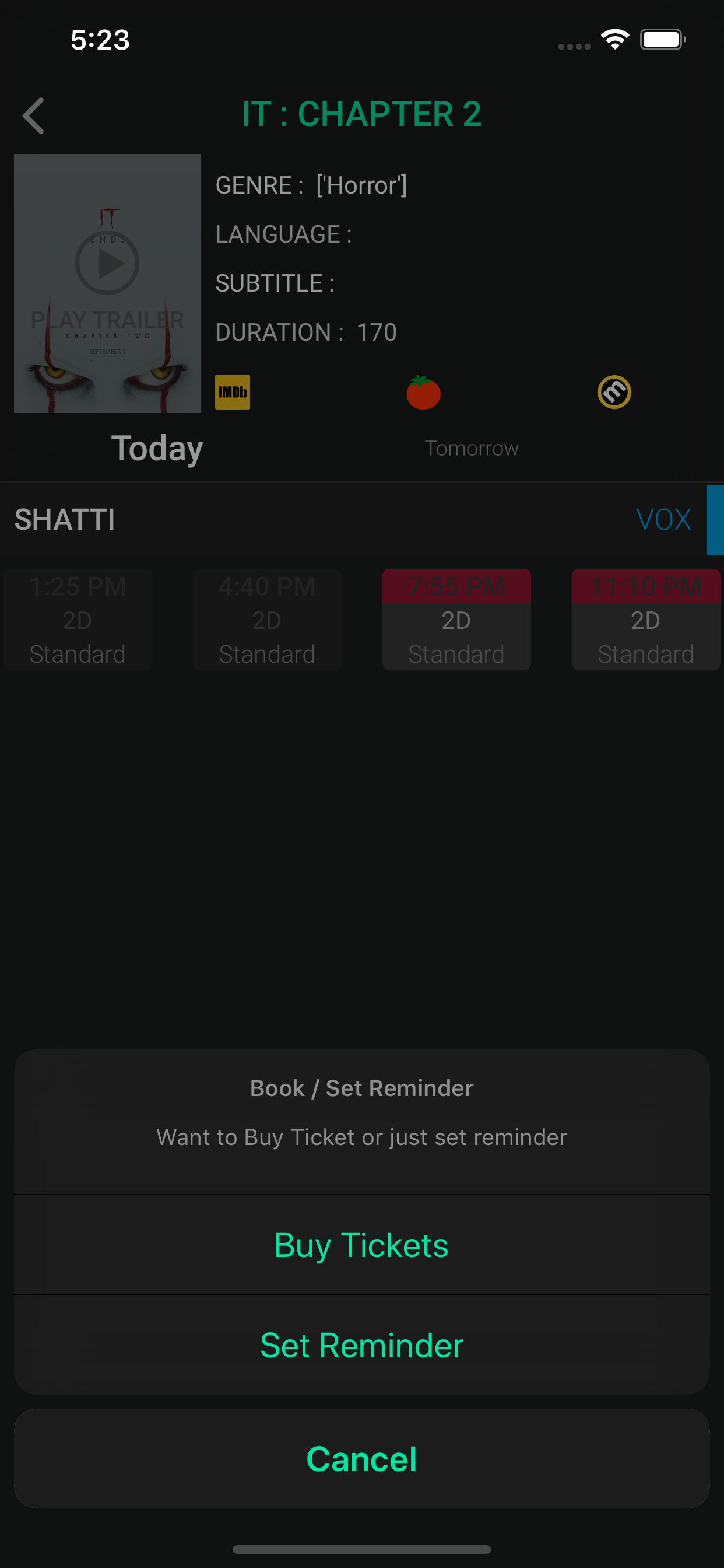 Oman Cinemas & Showtimes