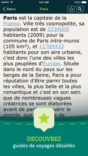Capture d'écran de Pocket Earth PRO sur iPhone 5