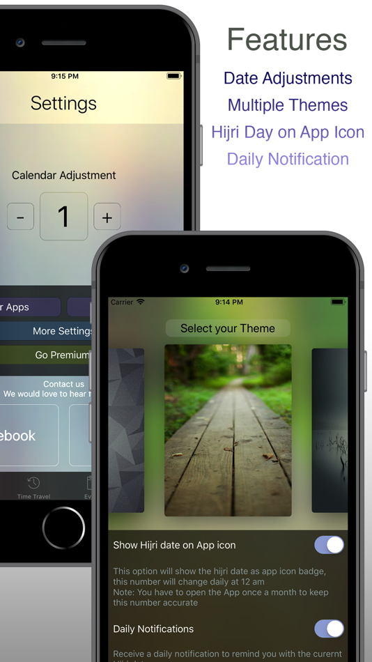 #5. Hijri Cal التقويم الهجري (iOS) 由: Ramy Gamal